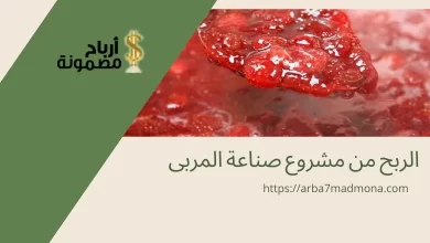 الربح من مشروع صناعة المربى