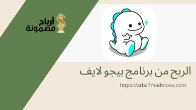 الربح من برنامج بيجو لايف