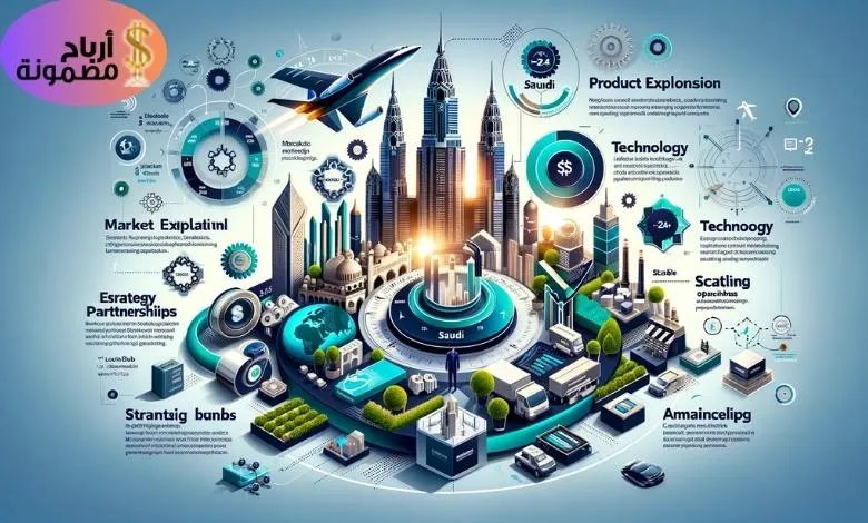 خطة نمو وتوسع تسويق منتجات